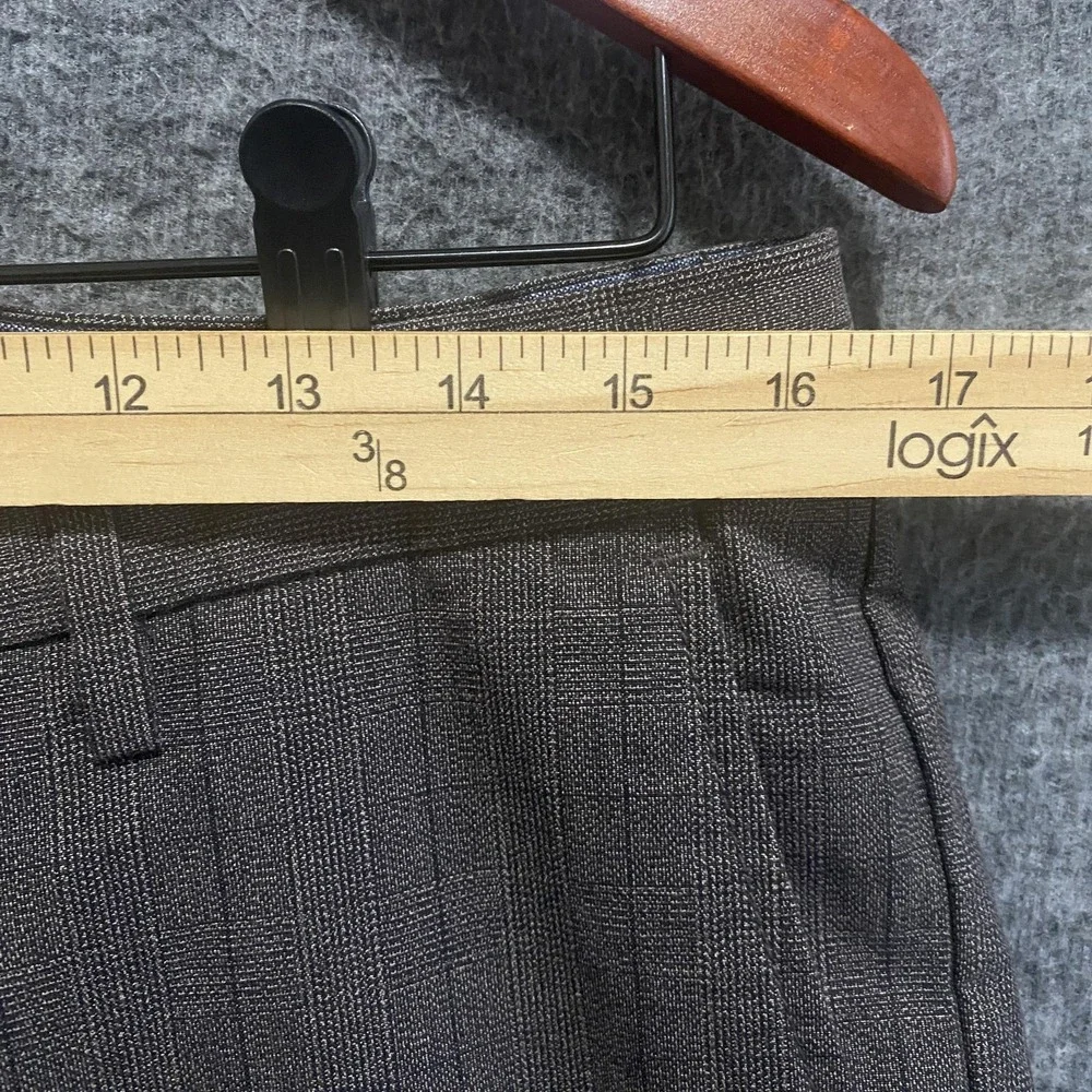 Banana Republic Pants Mens 32x30 Brown Aiden Fit Chino Dress Casual Flat‎ Front